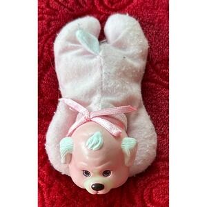 Vintage 1991 Puppy Surprise Plush Toy‎ Pink Dog Hasbro Collectible